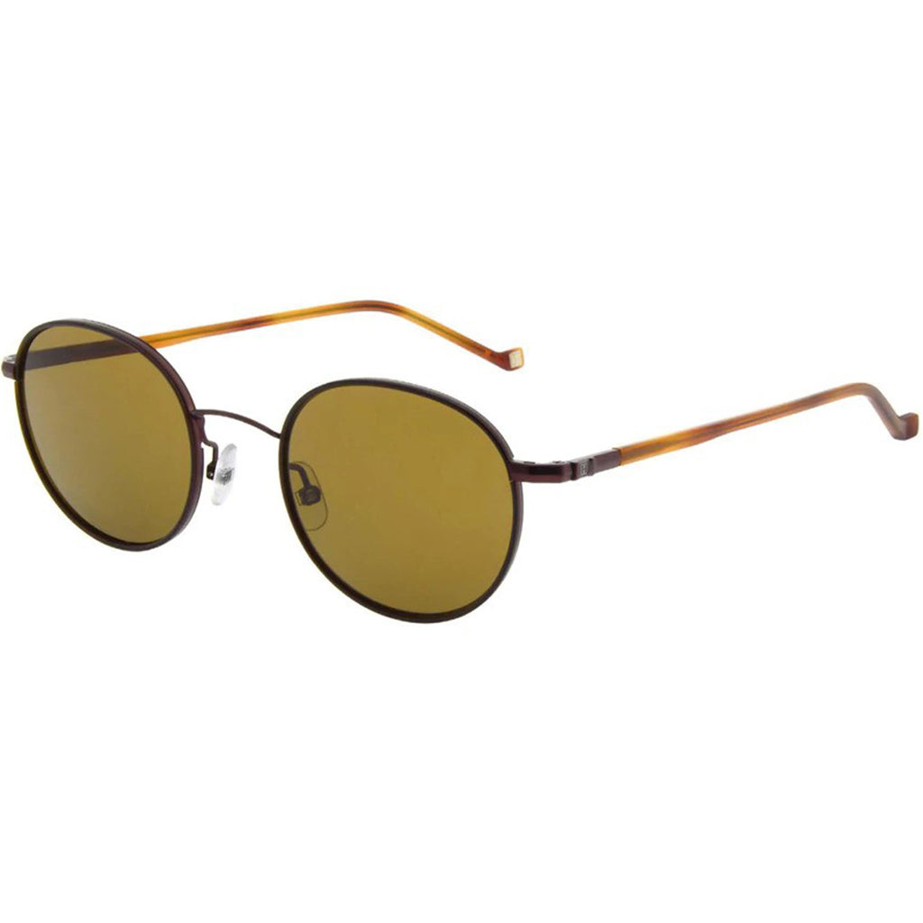 HACKETT Sunglasses HSB907 Full Plastic 50 175 Brown Round Medium
