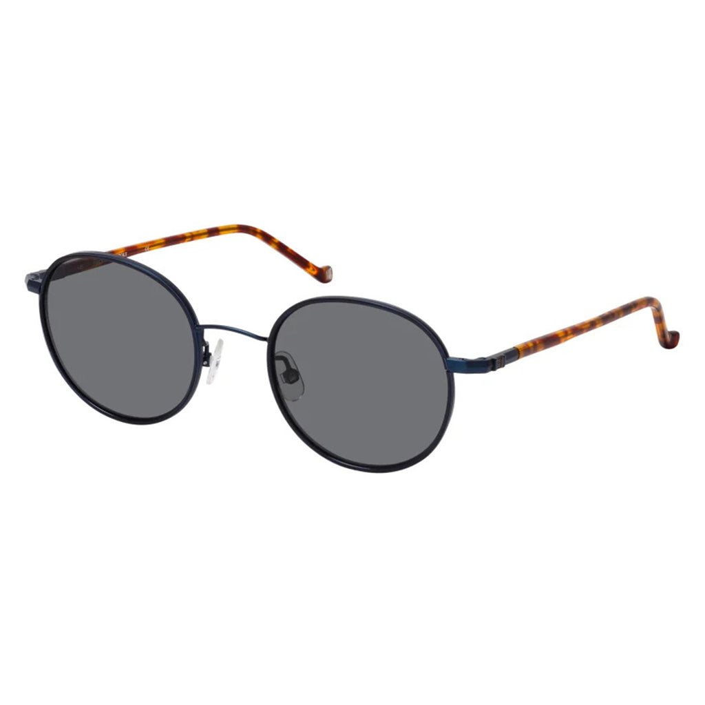 HACKETT Sunglasses HSB907 Full Metal 50 689 Blue/Haven Round Medium