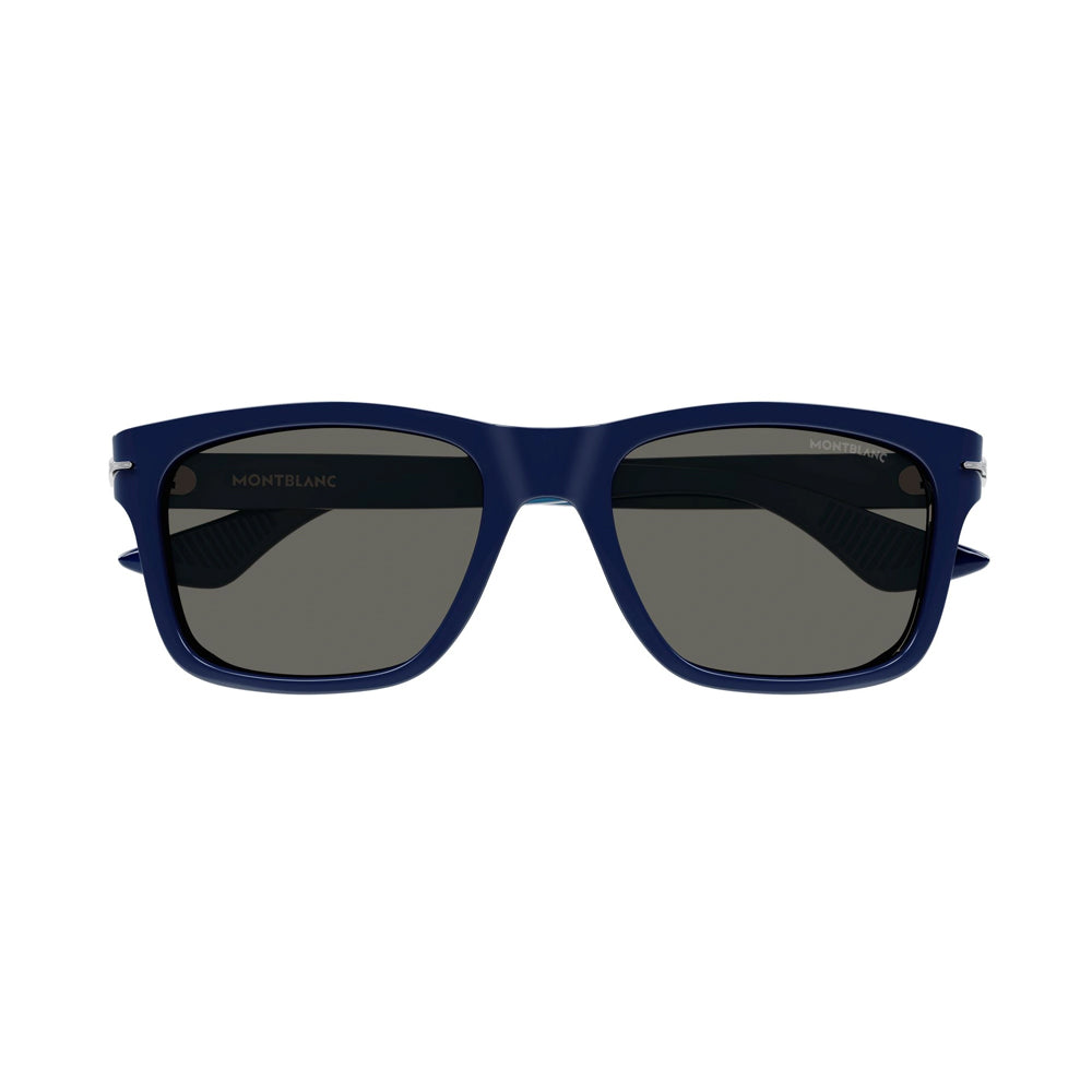 MB0263S 004 نظارة مونت بلانك شمسية بإطار كامل زرقاء