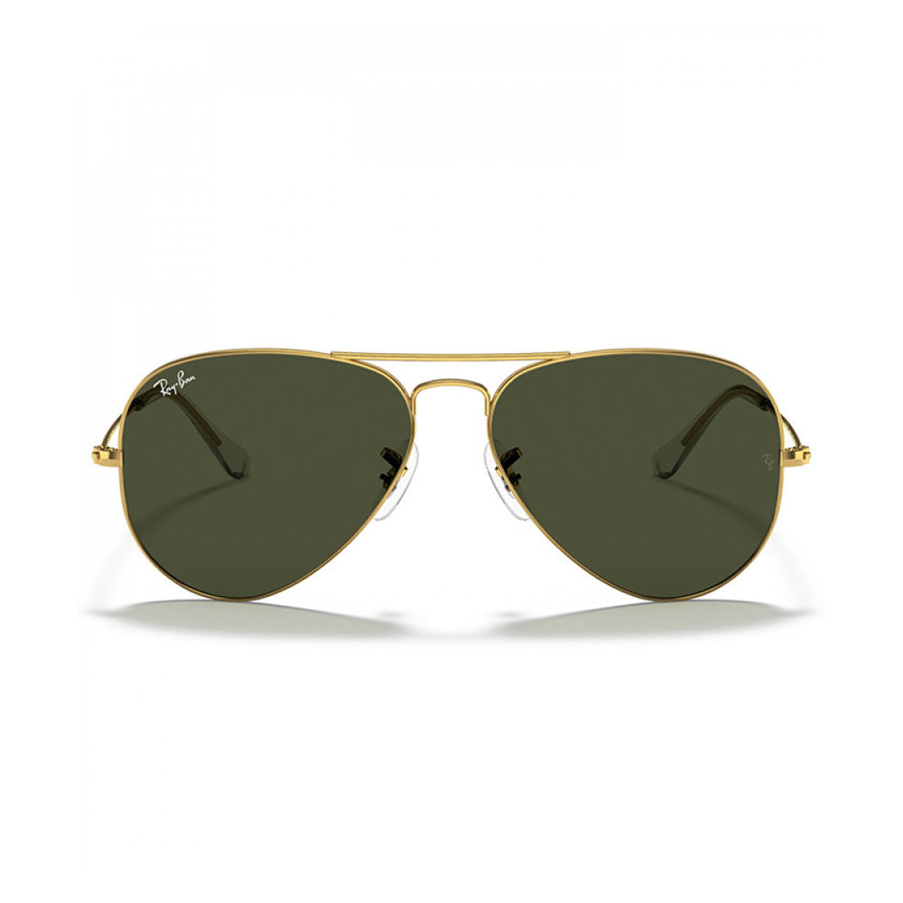 RayBan Gold Aviator Frame Sunglasses
