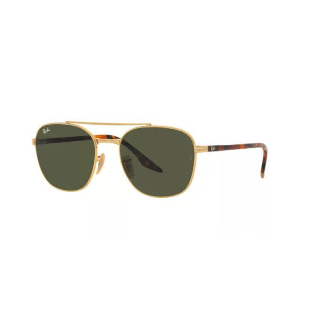 RayBan Speckled Havana Square Unisex Sunglasses