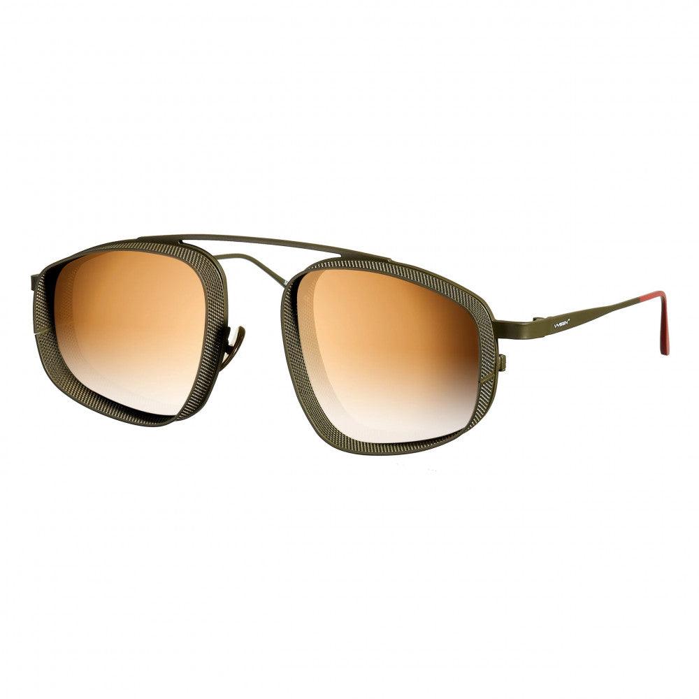 نظارة شمسية فيسين للرجال بإطار مربع - نظارة شمسية - نظارة فيسين رجالية - نظارة رجالية - نظارة شمسية