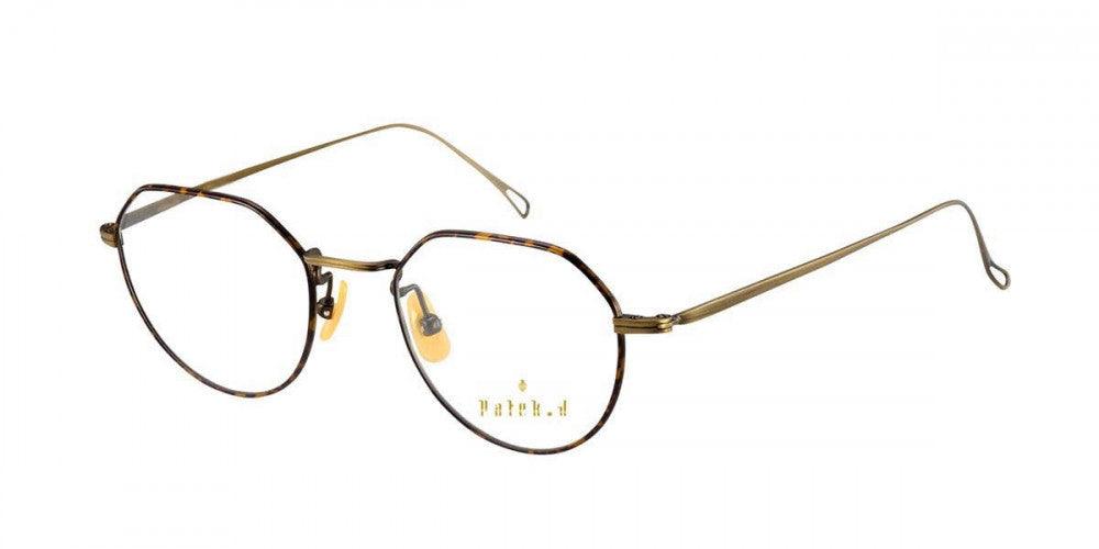 نظارةطبية للرجال باللون الهافان - Patek.J - نظارة طبية رجالية - نظارة رجالية باتيك - نظارة باتيك للرجال